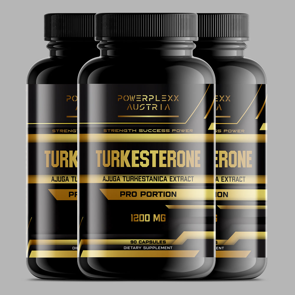 3 doses of turkesterones